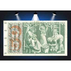 50 Francs SUISSE 1961 P.48a 2