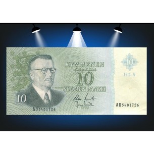 10 Markkaa FINLANDE 1963 P.104a