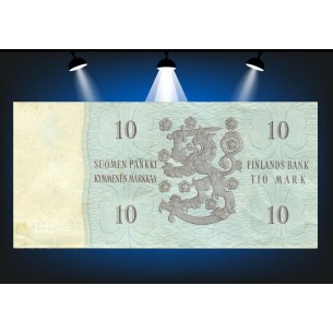 10 Markkaa FINLANDE 1963 P.104a 2