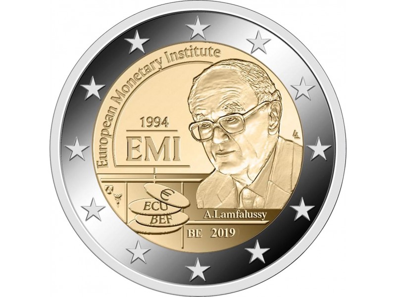 2 Euro BELGIQUE 2019 - Institut Monétaire Européen