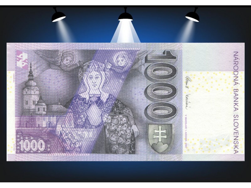 1000 Korun SLOVAQUIE 2007 P.47b