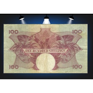 100 Shillings AFRIQUE DE L'EST 1958 P.40 2