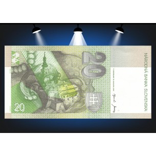 20 Korun SLOVAQUIE 2001 P.20e 2