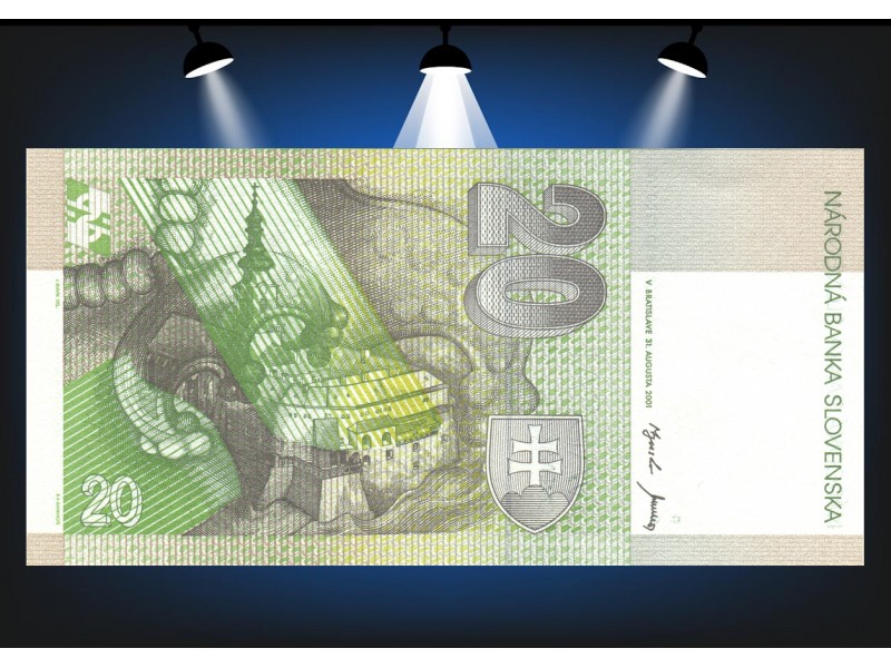20 Korun SLOVAQUIE 2001 P.20e