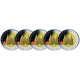 2 Euros Allemagne 2006- ADFGJ Porte de la ville Lubeck-horizondescollectionneurs.com