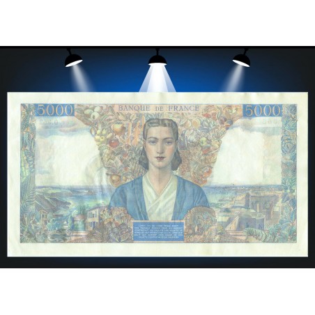 5000 Francs EMPIRE FRANÇAIS 1945 F.47.16