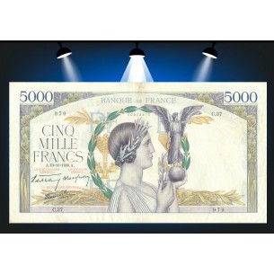 5000 Francs VICTOIRE 1938 F.45.01