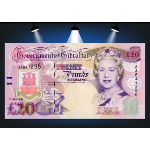 20 Pounds GIBRALTAR 1995 P.27a