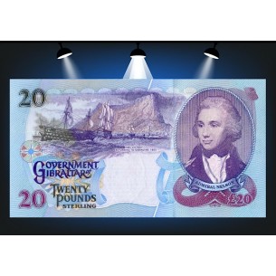 20 Pounds GIBRALTAR 1995 P.27a 2
