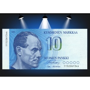 10 Markkaa FINLANDE 1986 P.113a