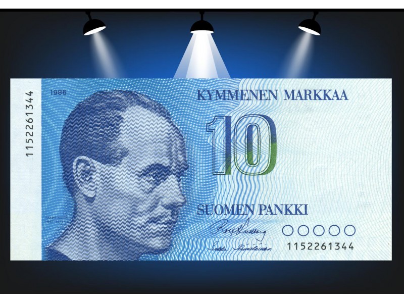 10 Markkaa FINLANDE 1986 P.113a