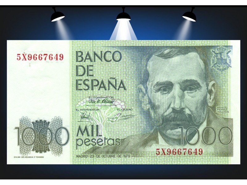 1000 Pesetas ESPAGNE 1979 P.158
