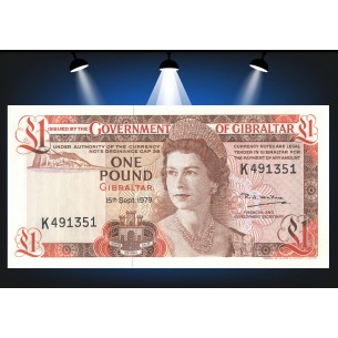 1 Pound GIBRALTAR 1979 P.20b