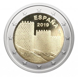 2 Euro ESPAGNE 2019 Avila