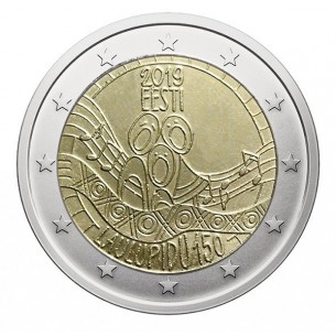 2 Euros ESTONIE 2019- Festival de la chanson Estonienne