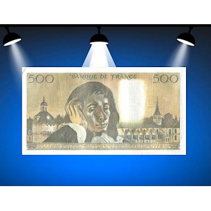 500 Francs PASCAL 1986 2