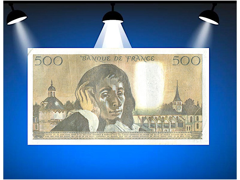 500 Francs PASCAL 1986