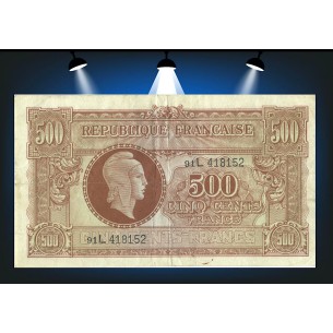 500 Francs TRESOR 1945  VF.11.1