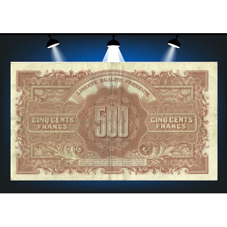 500 Francs TRESOR 1945  VF.11.1