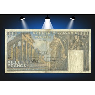 1000 Francs TUNISIE 1950 P.29
