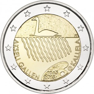 FINLANDE Piece 2 euro Commemorative 2015-horizondescollectionneurs.com