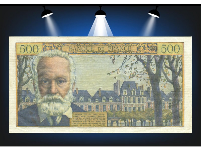 5 Nouveaux Francs VICTOR HUGO 1965