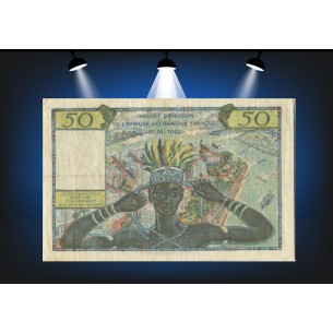 50 Francs AOF, TOGO, 1956 P.45 2