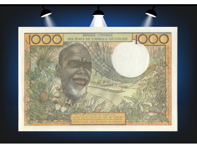 1000 Francs ÉTATS DE L'AFRIQUE DE L'OUEST...