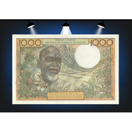 1000 Francs ÉTATS DE L'AFRIQUE DE L'OUEST (1977-1979) P.103Am