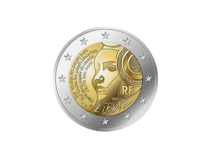 FRANCE pièce 2 Euros 2015 - Fête de la Fédération-horizondescollectionneurs.com