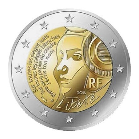 FRANCE pièce 2 Euros 2015 - Fête de la Fédération-horizondescollectionneurs.com