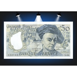 50 Francs QUENTIN LA TOUR 1991 F.67.17  Alphabet...