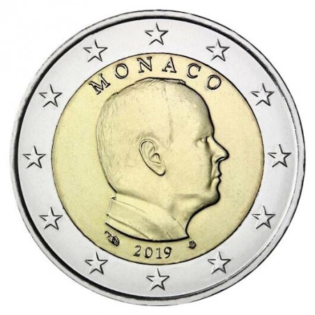 2 Euro monaco 2019 -Prince Albert