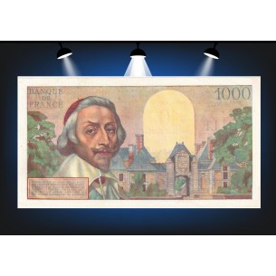 10 NF sur 1000 Francs RICHELIEU 1957 F.53.1 2