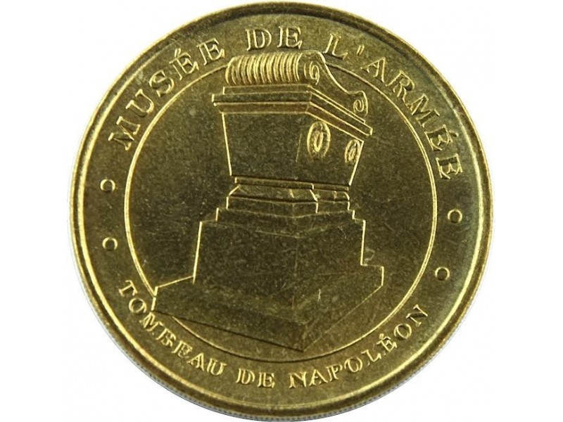 Médaille touristique de la monnaies de Paris- 2003 Musée de l'armée Tombeau de Napoléon SUP