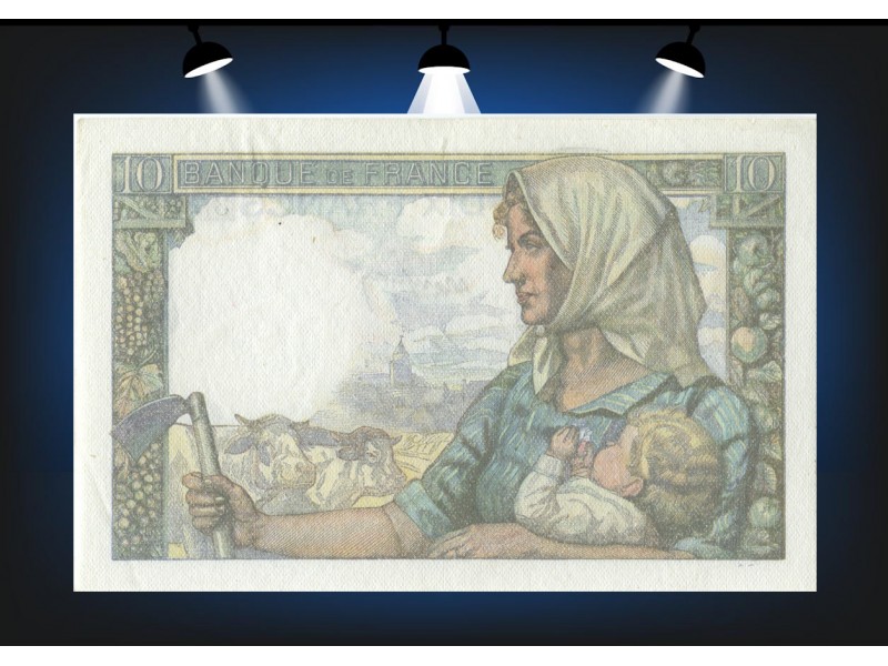 10 Francs MINEUR 1947 F.08.19 - Alphabet...