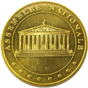 Médaille touristique de la monnaies de Paris- ASSEMBLÉE NATIONALE SUP