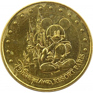 Médaille touristique de la monnaies de Paris-2007 Mickey