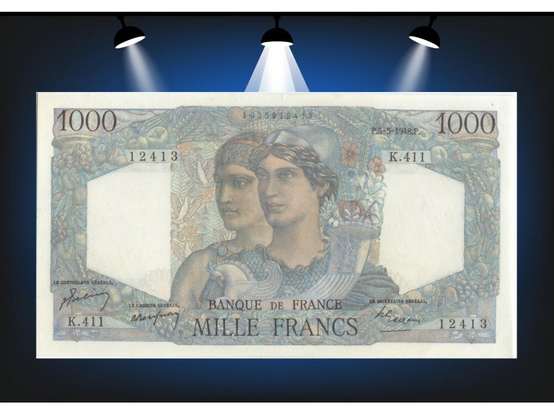 1000 Francs MINERVE ET HERCULE 1948 F.41.20