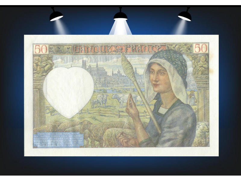 50 Francs JACQUES COEUR F19.09 -Alphabet...