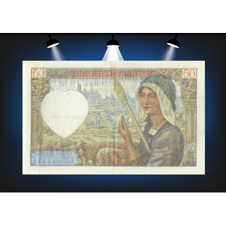 50 Francs JACQUES COEUR 1941 F.19.17- Alphabet M.142/14802