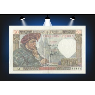 50 Francs JACQUES COEUR F.19.01 - Alphabet F.4/83443 2