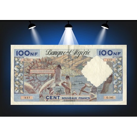 100 Francs ALGÉRIE 1945 P.85a