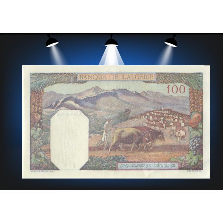 100 Francs ALGÉRIE 1945 P.85a