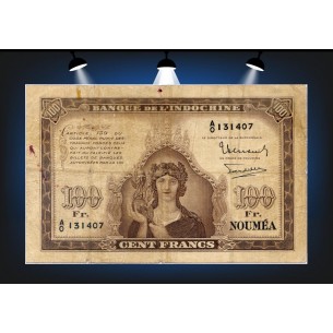 100 Francs NOUVELLE CALÉDONIE 1942 P.44