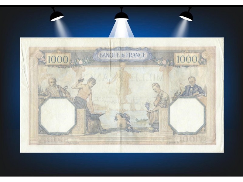 1000 Francs CÉRÈS & MERCURE 1939 F.38.37-...