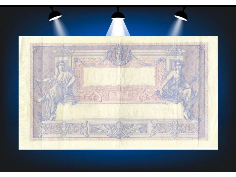 1000 Francs BLEU & ROSE 1917 F.36.31