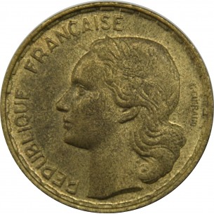 FRANCE pièce 50 francs Guiraud 1952