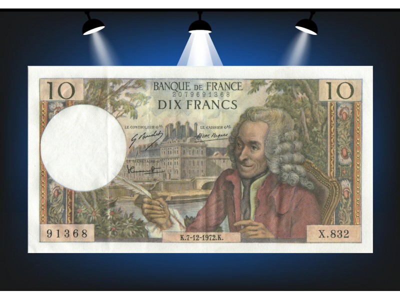 10 Francs Voltaire 1972 F.62.59