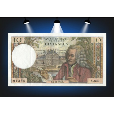 10 Francs Voltaire 1972 F.62.59